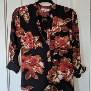 Floral 3/4 Sleeve Top